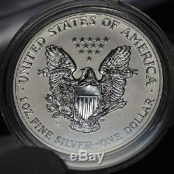 2006-W 3 Coin American Silver Eagle 20th Anniversary Set with Reverse Proof RP ASE
