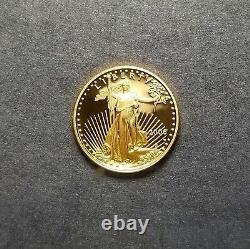2006-W AMERICAN GOLD EAGLE 4-COIN PROOF SET. PROOFS withMINT PKG. & COA
