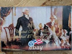 2007-S US Mint Silver Proof Set 14 Coins with COA & OGP 90% Silver