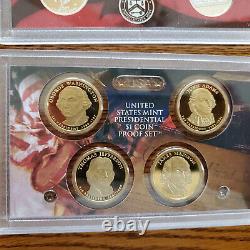 2007-S U. S. Mint Silver Proof Set 14 Coins With Box & COA