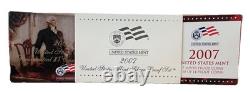 2007 S U. S. Mint Silver Proof Set with OGP & COA