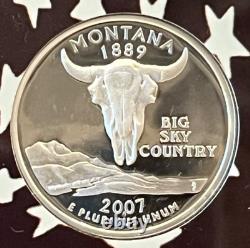 2007 S U. S. Mint Silver Proof Set with OGP & COA