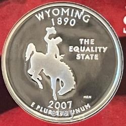 2007 S U. S. Mint Silver Proof Set with OGP & COA