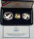 2008 Bald Eagle Commemorative Three Coin Gold Silver And Clad Proof Set Box Coa