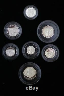2008 Emblems of Britain silver proof, Shield of Arms piedfort silver proof sets