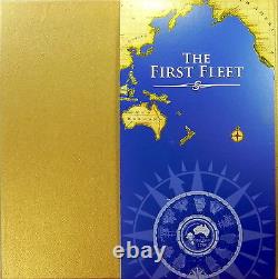 2008 FIRST FLEET SILVER PROOF COIN & MEDALLION 13 PIECE JIGSAW Coin Set