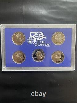 2008 S US Mint Proof Set 14 Coins with Box & COA