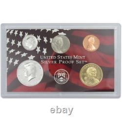 2008 Silver Proof Set U. S. Mint Original Government Packaging OGP COA