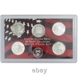 2008 Silver Proof Set U. S. Mint Original Government Packaging OGP COA
