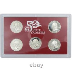 2008 Silver Proof Set U. S. Mint Original Government Packaging OGP COA