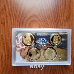 2008 Silver Proof Set With Coa Spot Free Beautiful Coins