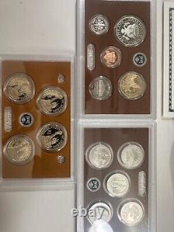 2009-2019 US Mint Proof Sets Fantastic Condition. Box/COAs