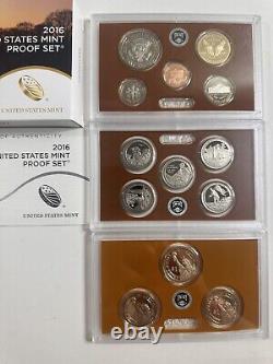 2009-2019 US Mint Proof Sets Fantastic Condition. Box/COAs