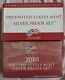 2009-s & 2010-s Us Mint Silver Proof Sets In Ogp With Coa