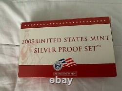 2009 S US Mint Silver Proof Set