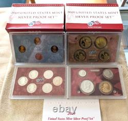 2009 Silver Proof Set U. S. Mint Original Government Packaging Complete As Issued