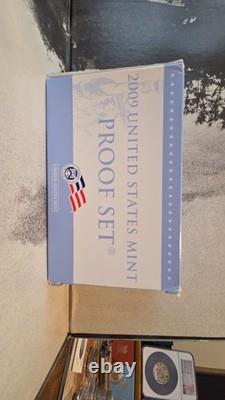 2009 United States Mint Proof Set OGP with Box & Certificate of Authenticity