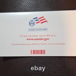 2009 United States Mint Silver Proof Set Complete 18-Coin OGP with COA