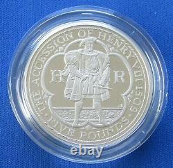 2009 silver proof, Piedfort set, includes KEW GARDENS 50p