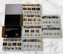 2010 2011 2012 2013 2014 2015 2016 2017 2018 2019 -S US Mint Proof Sets OGP COA