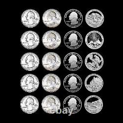 2010 2011 2012 P+D+S+S America the Beautiful Mint Proof Set All in Coin Tubes