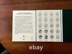 2010-2021 Proof Silver ATB National Park Quarter Collection -56 Pc Set Folder