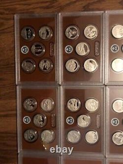2010-2021 S Parks Quarter CN-Clad Proof Set ATB Run No Box or COA 57 Coins