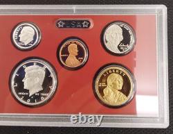 2010 S U. S. Mint Complete SILVER PROOF SET with OGP Box And COA 14 Coins