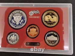 2010 S U. S. Mint Complete SILVER PROOF SET with OGP Box And COA 14 Coins