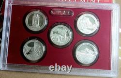 2010-S United States US Mint Silver Proof Set 14 Coin with Box/COA
