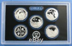 2010 thru 2018 2019 and 2020 Silver Proof America the Beautiful 55 coin Set