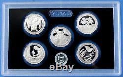 2010 thru 2018 2019 and 2020 Silver Proof America the Beautiful 55 coin Set