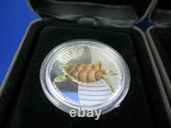 2011 2012 Australian Sea Life II The Reef 5 Five Silver Proof Coin Set