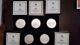 2011 America The Beautiful 5oz Silver 5 Coin Set Proof, With Boxes And Coa's