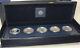 2011 American Silver Eagle 25th Anniversary 5 Coin Set Us Mint