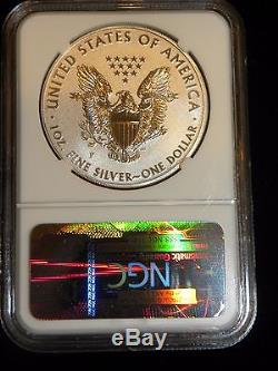 2011-P $1 Silver Eagle Reverse Proof 25th Anniv. Set Early Releases (PF 70) NGC