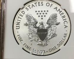 2011-P Reverse Proof Silver Eagle 25th anniversary set NGC PF70 Top 50 label