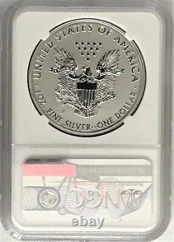 2011 P Silver Eagle Reverse Proof From 25th Anniversary Set Ngc Pf70