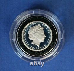 2011 Silver Proof Britannia 4 coin set in Case with COA