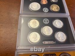 2011 United States Mint Silver Proof Set withCOA 14 Coins