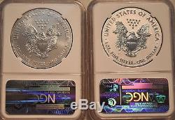 2011 W P S 25th Anniversary Set PROOF $1 NGC MS PF 69 American Silver Eagle 1 oz