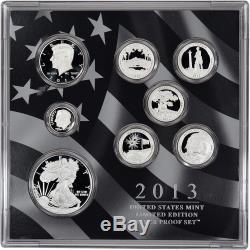 2012, 2013, 2014, and 2016 Limited Edition Silver Proof Sets