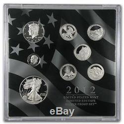 2012, 2013, 2014, and 2016 Limited Edition Silver Proof Sets
