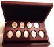 2012 2013 Niue Island New Zeland Proof Set 9 Silver Coins 1$ Faberge Eggs Coa