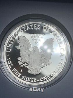 2012 American Eagle US Mint San Francisco 2 Coin Silver Proof Reverse Proof Set