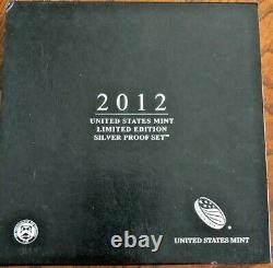 2012 Limited Edition Silver Proof Set