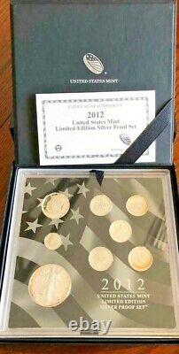 2012 Limited Edition Silver Proof Set