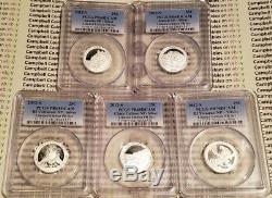 2012 Proof US Mint Limited Edition Silver Proof Set PCGS PF67-70 DCAM 8-Coins