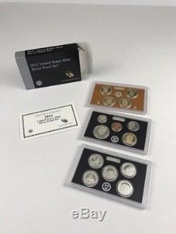 2012 SILVER 14 Coin Proof Set