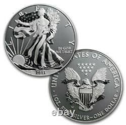 2012-S 2-Coin Silver American Eagle San Francisco Set withBox & COA